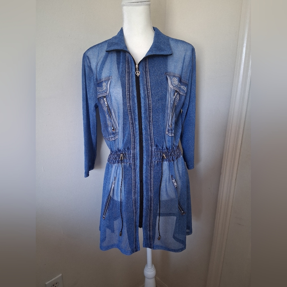 Valentina Transparent Blouse Size M
